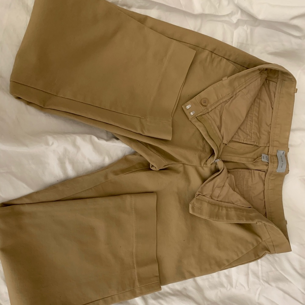 Tan Gap crop pant